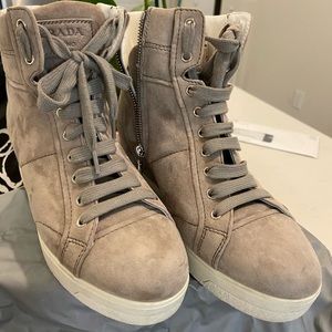 PRADA high heel boots